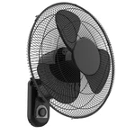Pelonis 16" 3-SPEED Oscillating Wall Mount Fan, Model# FW40-F3B, Black. Fixed Price $54.98.