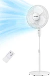 Pelonis 16 Inch Electric Pedestal Fan With Remote 3 Speed Oscillation Timer. Fixed Price $72.79.
