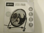 4" Diameter Gpx Usb Metal Construction Fan Silver Color 360' Adjustment Low Nois. Fixed Price $20.00.