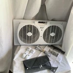 Window Fan Cool Air Comfort Zone 2 Speed 7 In. Blades White New Like/preowned. Fixed Price $29.95.
