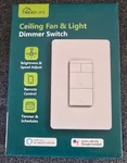 Treatlife Smart Wifi Fan & Light Switch Google/alexa Needs Neutral. Fixed Price $20.00.