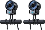 2 Pack Multifunctional Portable Stroller Fan 4 Speed 6600RPM High Usb Rech. Fixed Price $33.97.