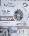 Shark Flexbreeze Hydrogo Ultra-powerful Portable Fan Mists Indoors And Outdoors. Fixed Price $87.50.