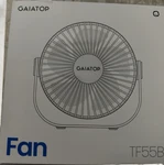 Gaiatop TF55B Round Table/desk Fan, Black. Fixed Price $11.39.