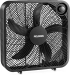 Pelonis 20 Inch Box 3 Speeds, Window Fans, Floor Tabletop, 25FT/S, Sup. Fixed Price $47.51.