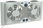 Holmes HAWF-2041 Twin Window Fan With Comfort Control Thermostat. Fixed Price $133.17.