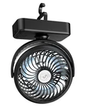 Portable Camping Fan, Small Tent With Hanging Hook, 40 Working Hours Rech.... Fixed Price $30.25.