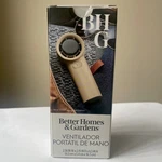 Better Homes & Gardens Handheld Portable Fan Small Rechargeable Leather Strap. Fixed Price $20.00.