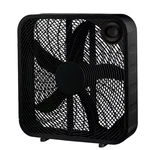 Utilitech 20" High Velocity Box Fan 120V 3-SPEED Indoor Black Cooling. Fixed Price $31.99.