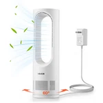 Vevor Desk Fan Bladeless 17IN Office Table Small Quiet 5 Speed Timer Oscillation. Fixed Price $43.99.