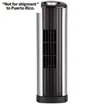14-IN. 2-SPEED Portable Mini Oscillating Tower Fan, Black And Silver, BFT114. Fixed Price $34.19.