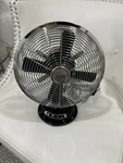 -better Homes & Gardens-vintage 3 Speed Metal Fan *black/chrome* Office Desk. Fixed Price $50.00.