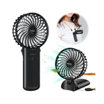 Handheld Fan, Mini Portable With Lanyard 4 Speeds Level Personal. Fixed Price $20.99.