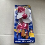 O2-COOL Squeeze Breeze Water Misting Cooling Fan Pink, White Handheld Or Strap. Fixed Price $15.99.