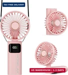Portable Handheld Fan, Usb Rechargeable Foldable Mini Personal 5200MAH, 180. Fixed Price $17.36.