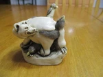 Harmony Kingdom "murphy's Last Stand" Polar Bear Penguins Figurine Treasure Box. Fixed Price $12.25.