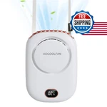 Aocoolfan Portable Mini Usb Rechargeable 3 Speed Neck Handheld White. Fixed Price $25.08.