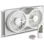 Shinic 9" Twin Window Fan With Remote Control,reversible Airflow,removable Co.... Fixed Price $81.27.