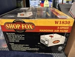 Shop Fox W1830 1/8 Hp Single Phase 3-SPEED 409 Cfm Hanging Air Filter. Fixed Price $229.00.