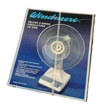 New Vintage Windmere NR-16/413 Speed 16" Oscillating Desk Fan Clear Blade. Fixed Price $200.00.