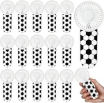 Honoson 18 Pcs Soccer Party Favors Mini Portable Handheld Fan Bulk With Lanyard. Fixed Price $47.51.