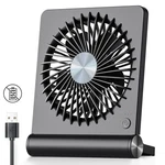 Koonie Usb Fan, Strong Wind Ultra Quiet Small Desk 220 5.7 Inch, Black. Fixed Price $18.99.