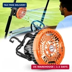 36 Hrs Long Runtime Golf Cart Fan 7-INCH Large Battery Powered W/3 Spee. Fixed Price $40.49.