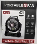 Conbola Portable Camping Fan Battery Powered Tent Light With Led New. Fixed Price $26.57.