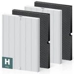 Petox 116130 Replacement Filter 4 Piece Set, White - Air Purifier. Fixed Price $47.70.