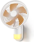 Airbition Wall Mount Fan With Light And Remote Control 10'',4 Speeds, Timer, 90. Fixed Price $53.99.