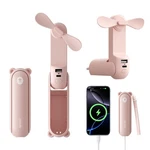 Jisulife Handheld Fan With 4500 Mah POWERBANK,37H RUN,3 Speeds,gift For Women. Fixed Price $19.99.