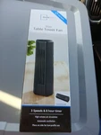 Mainstays Mini 12" Tower Fan With Oscillation And Timer 3 Speeds. Fixed Price $19.25.