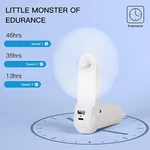 Jisulife Handheld With 4800 Mah Powerbank Max 46 Hours Runtime,pocket Fan.... Fixed Price $33.89.
