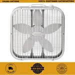 Lasko 20" Classic Box Fan With Weather-resistant Motor, 3 Speeds White. Fixed Price $28.99.