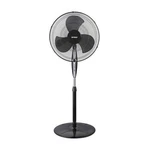 Optimus 18 Oscillating Stand Black Fan With Adjustable Height. Fixed Price $72.19.