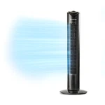 Comfort Zone Oscillating Tower Fan, 32 Inches, Portable, Carry Handle, Black. Fixed Price $46.19.