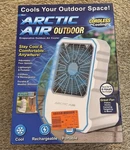 Arctic Air Outdoor Evaporative Cooler Ultra-quiet 4 Fan Speed 6 Hour Charge New. Fixed Price $43.20.