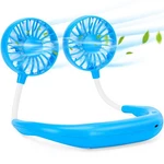 Juananiug Portable Neck Fan Rechargeable Personal Handfree Mini Usb Weara.... Fixed Price $37.07.