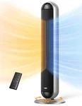 Dreo Tower Heater Combo, 29.2FT/S Standing Fans For Bedroom, 17 Level.... Fixed Price $245.27.