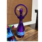 O2 Cool Deluxe Misting Fan Handheld Battery Powered Purple FML0001-PUR. Fixed Price $15.99.