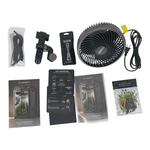 Ac Infinity Cloudray A6 Oscillating Clip Fan For Grow Tents. Fixed Price $65.00.