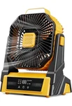 Kopbeau Portable Camping Fan With Lights, 20000MAH Rechargeable Battery Opera.... Fixed Price $35.99.