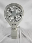 Treva 5 Clip Fan 2-SPEED Battery Operated Sta-fresh Antimicrobial Torn Box New!. Fixed Price $14.25.