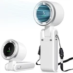 Azdedut Portable Fan, Mini Handheld Turbo Rechargeable Fan.... Fixed Price $17.35.