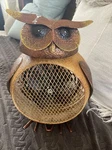 Deco Breeze Bronze Owl Fan, Heater.. Fixed Price $40.00.