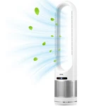 Tower Fan Bladeless, 15.4FT/S Velocity Floor That Blows Cold Air, 80?. Fixed Price $170.86.