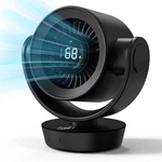 Mitreal Desk Fan For Bedroom - 8000MAH Rechargeable Air Circulator Black. Fixed Price $42.10.