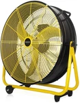 Ventisol Industrial Fan 24" High Velocity 3 Speed 7800 Cfm Heavy Duty Metal Drum. Fixed Price $80.00.
