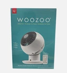 Woozoo Globe Oscillating Fan Remote 5-SPEED White Compact New Model Free Ship. Fixed Price $54.98.