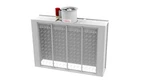 10' 7' 2'6" Exhaust Wall Top Mount Single Phase Motor Usa Made. Fixed Price $2999.00.